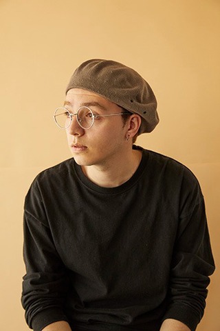 【CPH/C-PLUS HEAD WEARS】BERET / SOLID COTTON