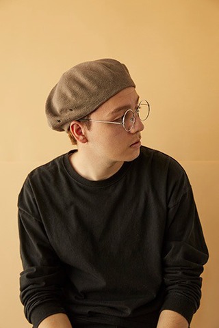 【CPH/C-PLUS HEAD WEARS】BERET / SOLID COTTON