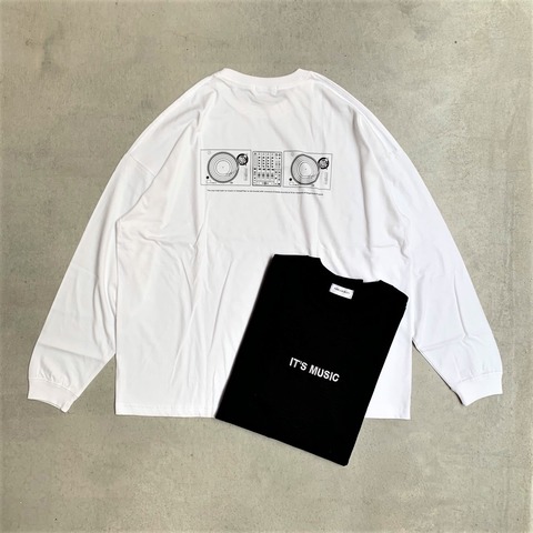 【HARLEM BLUES】IT’S MUSIC WIDE L/S TEE