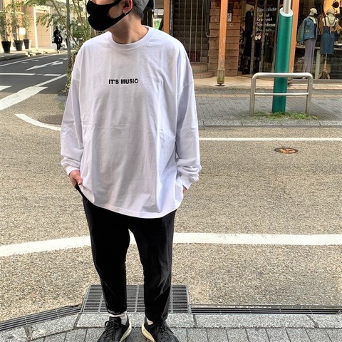 【HARLEM BLUES】IT’S MUSIC WIDE L/S TEE