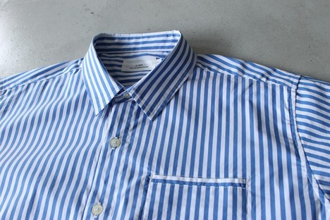 【LiSS】STRIPE OVER SIZE SHIRTS