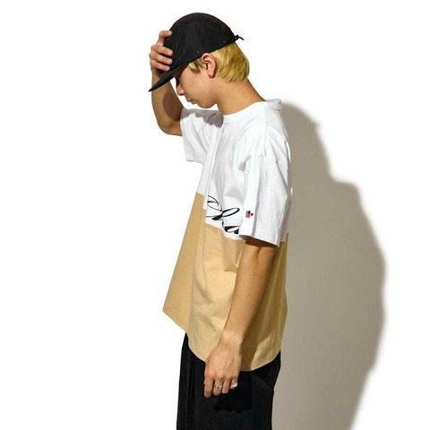 【CHARI＆CO】OG SCRIPT BI-TONE TEE