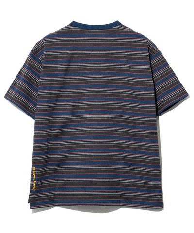 【go slow caravan】eco lead レトロマルチボーダーTEE