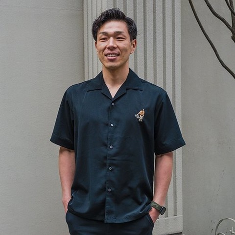 【HAOMING】Bruiser Brody silky Shirt