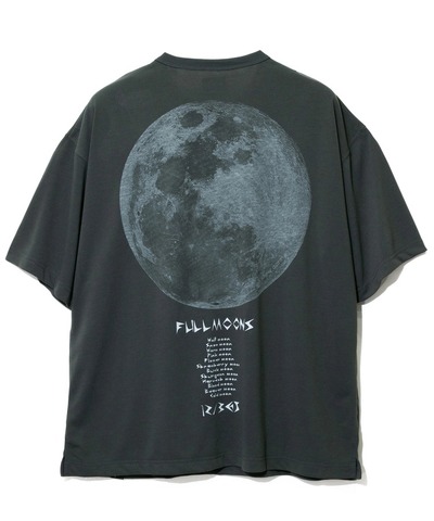 【go slow caravan】Drymix FULLMOON バックプリント BIG TEE