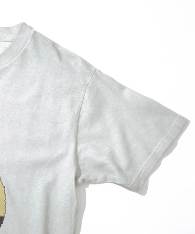 【go slow caravan】マンドリル PIGMENT BIO UNEVEN DYE TEE