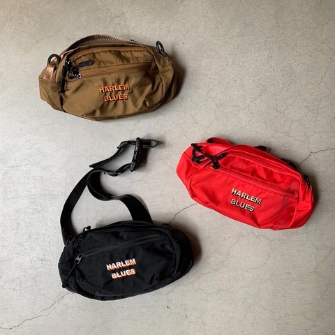 【HARLEM BLUES】DUAL LOGO WAIST BAG