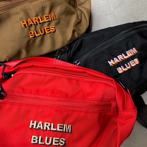 【HARLEM BLUES】DUAL LOGO WAIST BAG