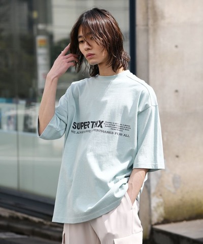 ロゴビッグシルエットTシャツ ＜ NO TARGET