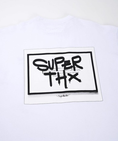 【SUPERTHANKS】GRAFFITIビッグシルエットTシャツ