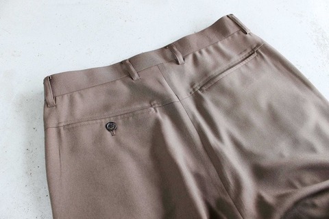 【LiSS】 STRETCH TWILL TAPERED CROPPED PANTS