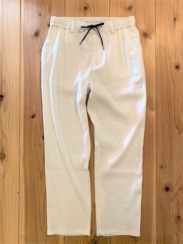 【LiSS】 STRETCH LINEN EASY PANTS