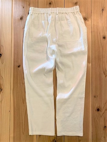 【LiSS】 STRETCH LINEN EASY PANTS