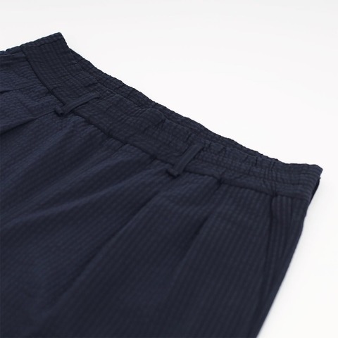 【CURLY＆Co.】EZ WIDE TROUSERS ”Seersucker”