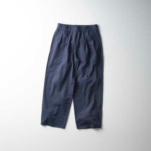 【CURLY＆Co.】EZ WIDE TROUSERS ”Seersucker”