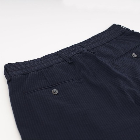 【CURLY＆Co.】EZ WIDE TROUSERS ”Seersucker”