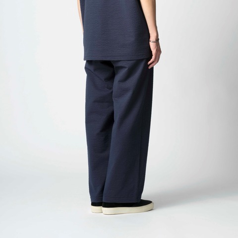 【CURLY＆Co.】EZ WIDE TROUSERS ”Seersucker”