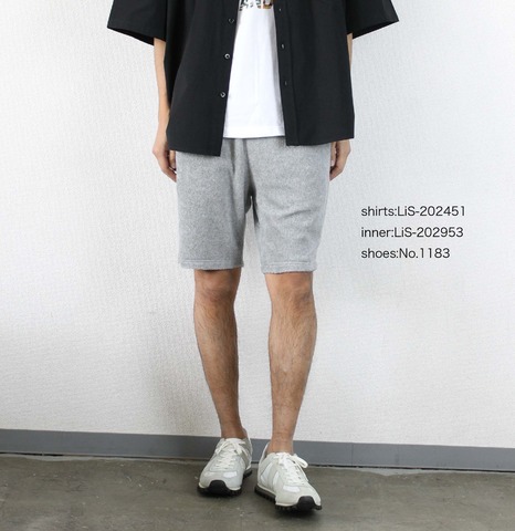 【LiSS】SOFT PILE SHORTS