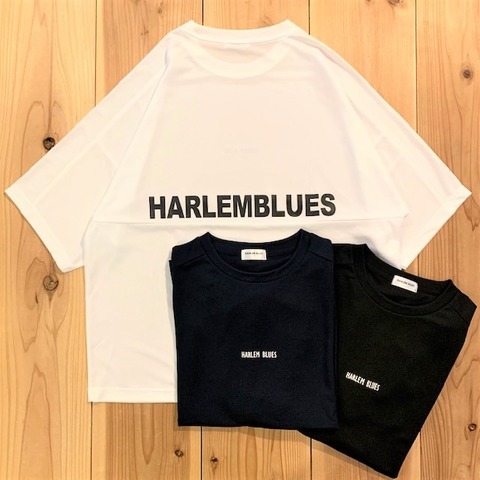 【HARLEM BLUES】BIG HB LOGO DRY WIDE TEE