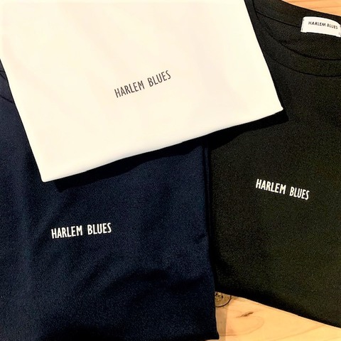 【HARLEM BLUES】BIG HB LOGO DRY WIDE TEE