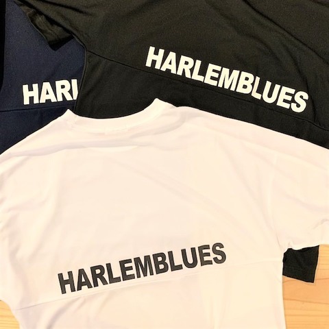 【HARLEM BLUES】BIG HB LOGO DRY WIDE TEE