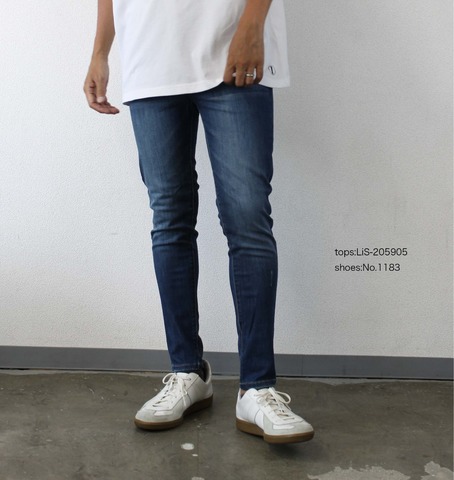 【LiSS】STRETCH DENIM SKINNY PANTS