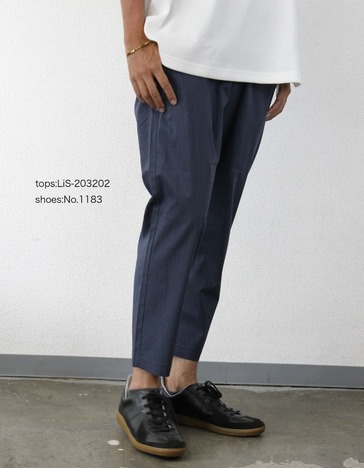 【LiSS】STRETCH TAPERED UNCLE PANTS