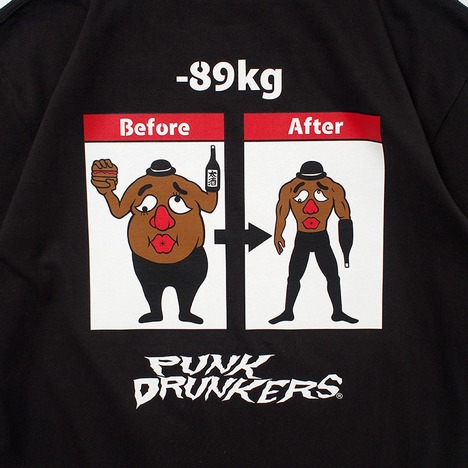 【PUNK DRUNKERS】Mr.ベリーDのビフォーアフターTEE