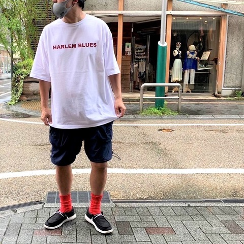 【HARLEM BLUES】HARLEM BLUES WIDE S/S TEE