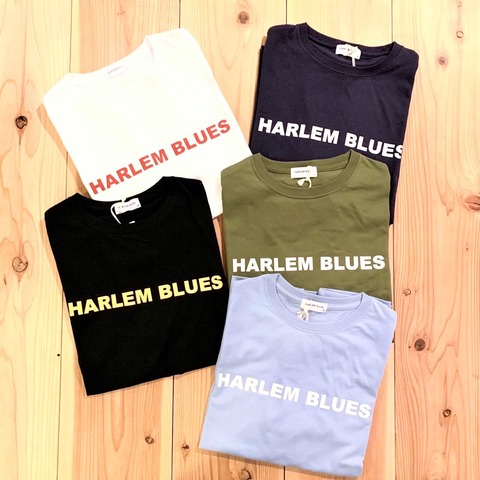 【HARLEM BLUES】HARLEM BLUES WIDE S/S TEE