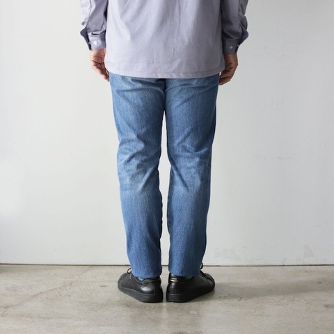 【CURLY＆Co.】INDIGO SLIM FIT TROUSERS ”ANTIQUE”