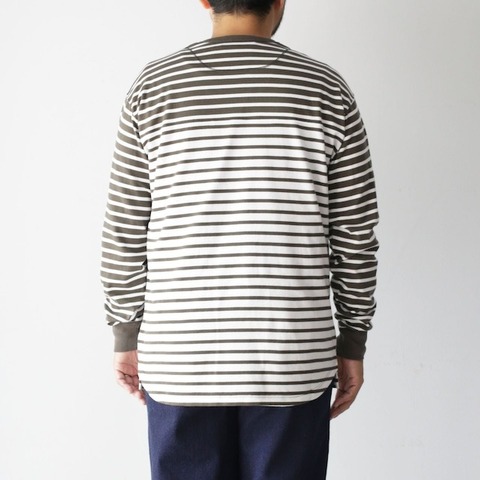 【CURLY＆Co.】DOUBLE BORDER L/S TEE