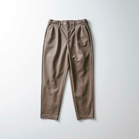 【CURLY＆Co.】PEACH GABARDINE TROUSERS