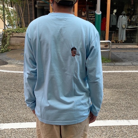 【HARLEM BLUES】You Stepped  L/S TEE
