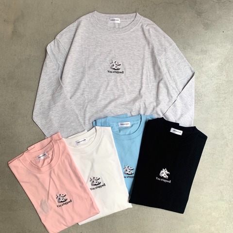 【HARLEM BLUES】You Stepped  L/S TEE