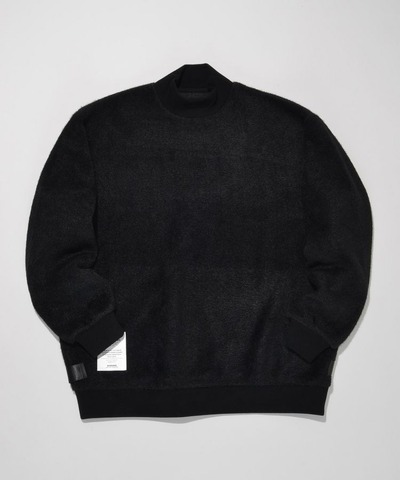 【SUPERTHANKS】BRUSHED RIB MOCKNECK