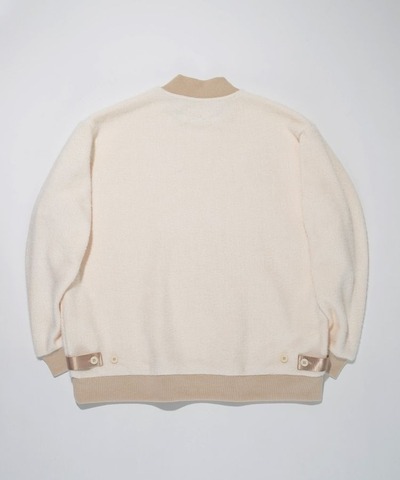 【SUPERTHANKS】BRUSHED RIB MOCKNECK