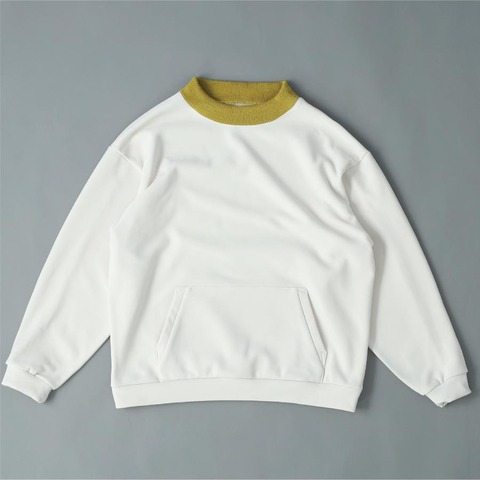 【Kelen】RIB NECK WIDE TOP ”CAI”