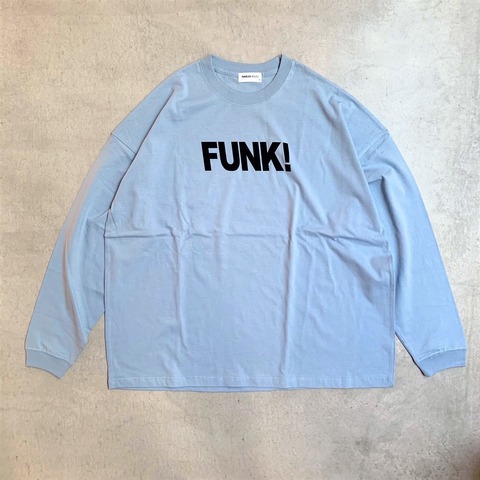 【HARLEM BLUES】FUNK WIDE L/S TEE