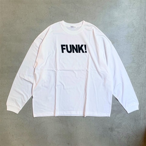 【HARLEM BLUES】FUNK WIDE L/S TEE