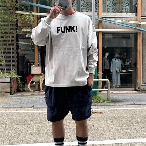 【HARLEM BLUES】FUNK WIDE L/S TEE