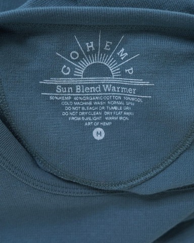 【GOHEMP】 BASIC L/SL TEE / SUN BLEND WARMER