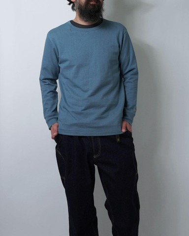 【GOHEMP】 BASIC L/SL TEE / SUN BLEND WARMER