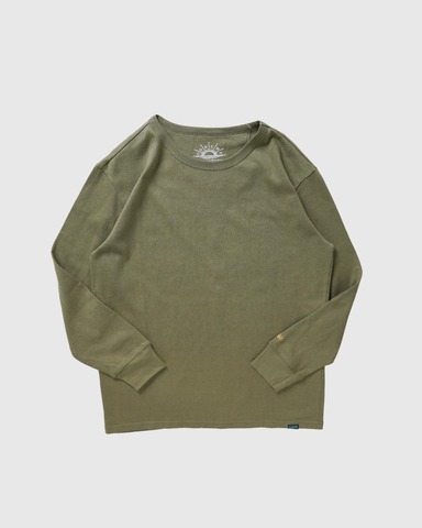 【GOHEMP】 BASIC L/SL TEE / SUN BLEND WARMER