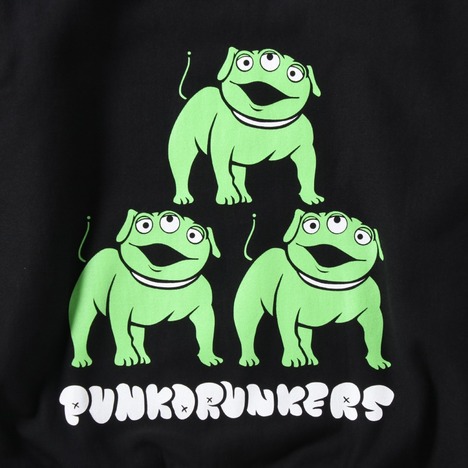 【PUNK DRUNKERS】猛犬注意パーカ