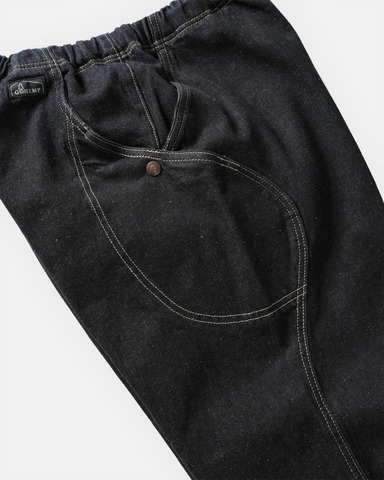 【GOHEMP】HIGH EXPLORER PANTS / BLACK DENIM