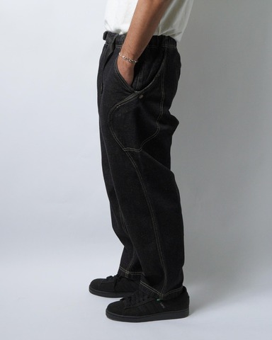 【GOHEMP】HIGH EXPLORER PANTS / BLACK DENIM