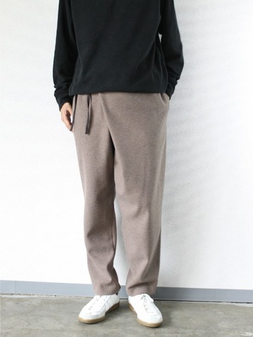 【LiSS】DOUBLE JERSEY WRAP PANTS