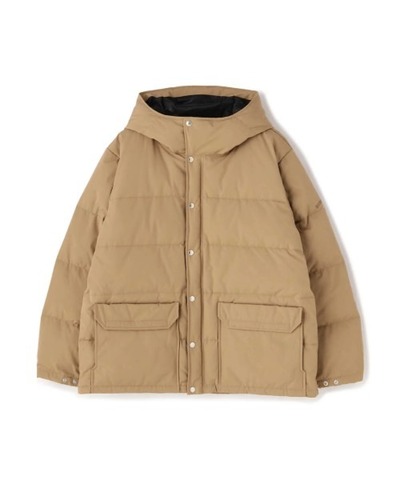 【SCHOTT】CLASSIC HOODED DOWN JACKET / TAN