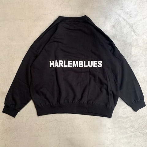 【HARLEM BLUES】BIG LOGO WIDE SWEAT